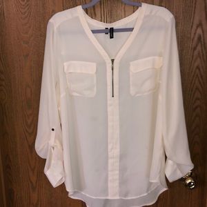 Off white Maurices blouse